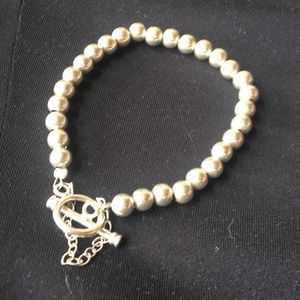 Silpada silver bead bracelet